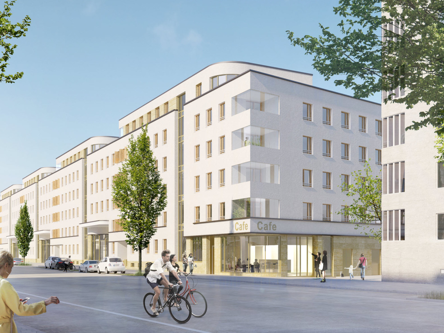 Ansicht Bauprojekt Plinganser- Ecke Karwendelstraße
